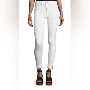 NWT Rag & Bone Women's Sample Zipper Capri Jeans